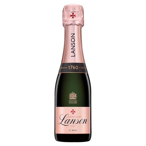 Mini Lanson Le Creation Rose Champagne 20cl - Trusted Seller